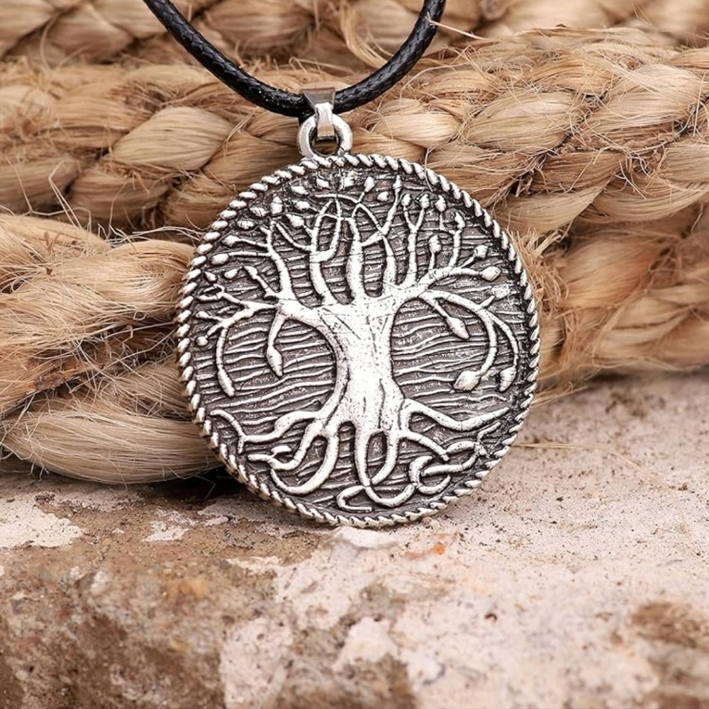 Silver Tree of Life Pendant Necklace